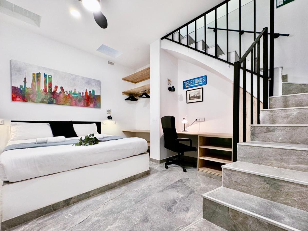 Appartamento Charming Madrid Principe Pio Esterno foto